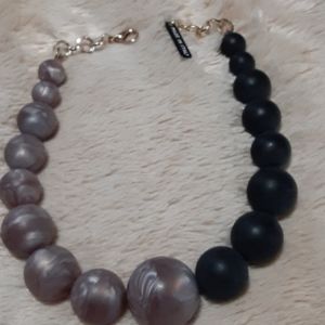 Chunky resine necklace made in italy